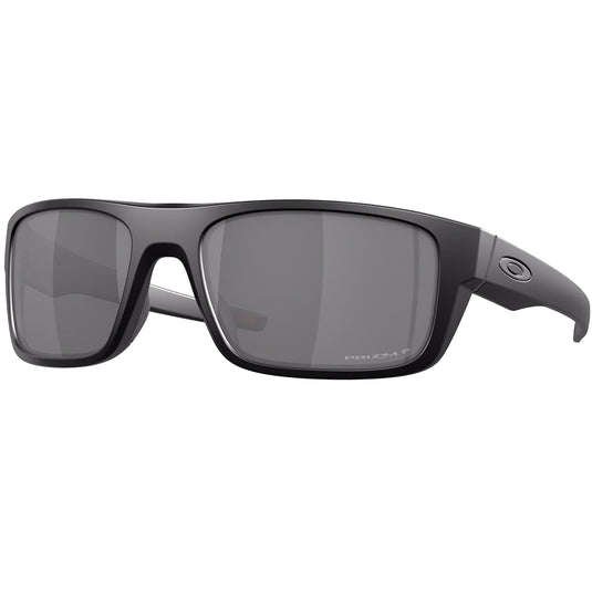 Oakley Drop Point Polarized Sunglasses - Matte Black/Prizm Black