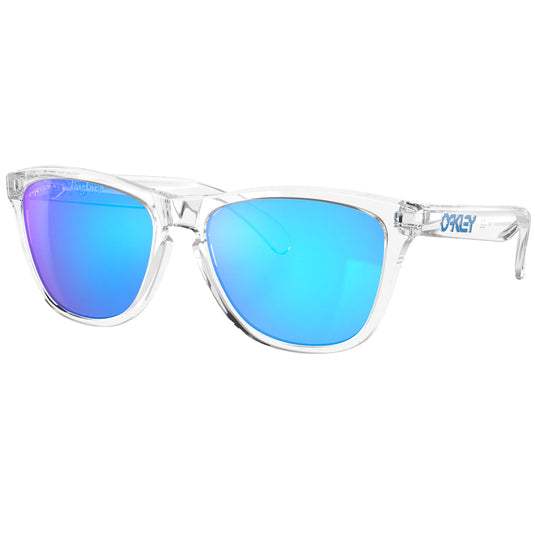 Oakley Frogskins Sunglasses - Crystal Clear/Prizm Sapphire