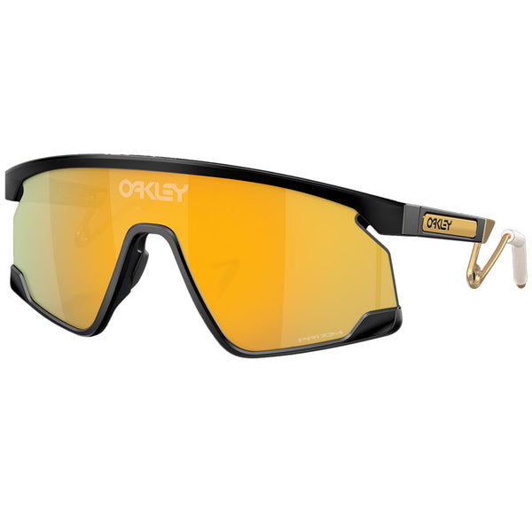 Oakley BXTR Metal Sunglasses Matte Black Prizm 24k