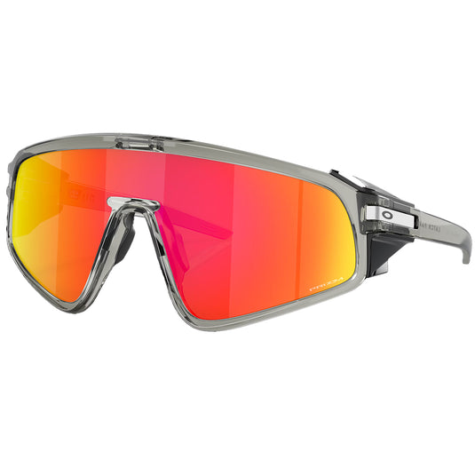 Oakley Latch Panel Sunglasses - Grey Ink/Prizm Ruby