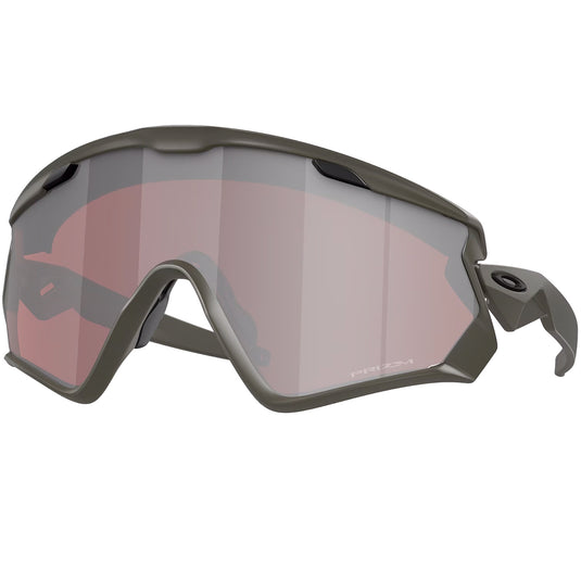 Oakley Wind Jacket 2.0 Sunglasses - Matte Olive/Prizm Snow Black