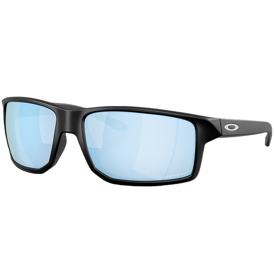 Oakley Gibston XL Polarized Sunglasses - Matte Black/Prizm Deep Water