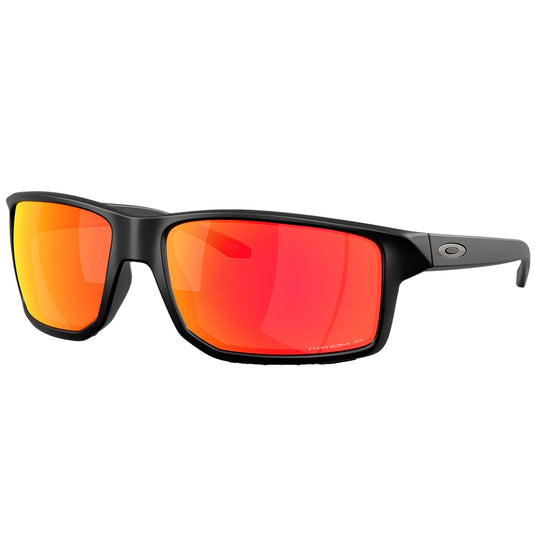 Oakley Gibston XL Polarized Sunglasses - Matte Black/Prizm Ruby