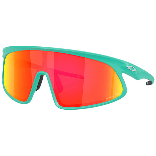 Oakley RSLV Sunglasses Matte Celeste Prizm Ruby