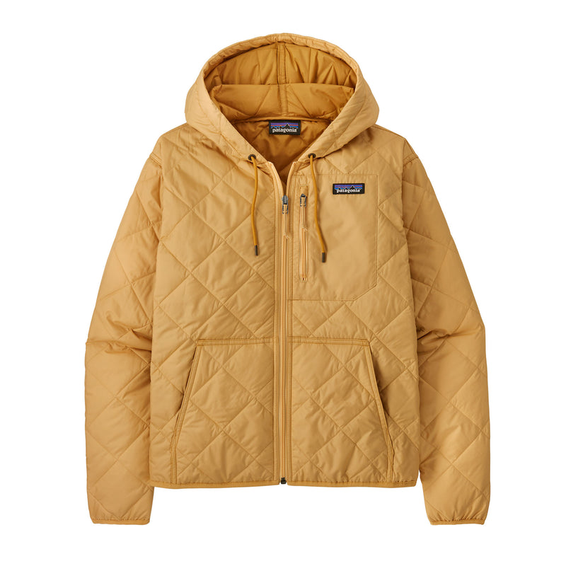 Load image into Gallery viewer, Patagonia Women&#39;s Diamond Quilted Bomber Hooded Zip Jacket
