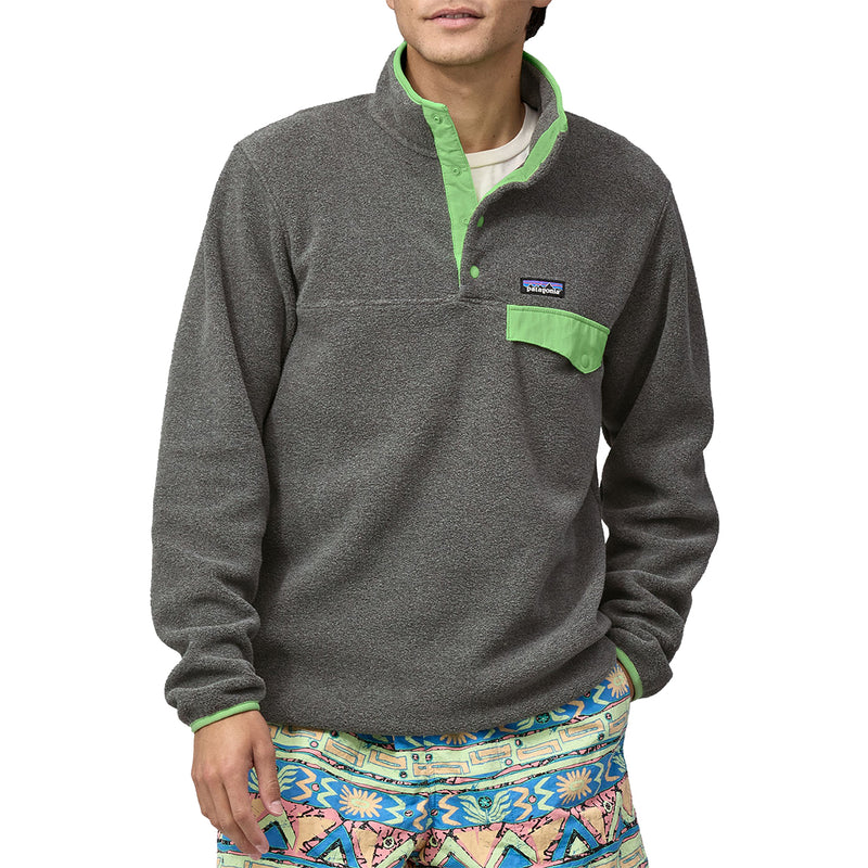 Load image into Gallery viewer, Patagonia Lightweight Synchilla Snap-T Fleece Pullover Jacket - Nickel
