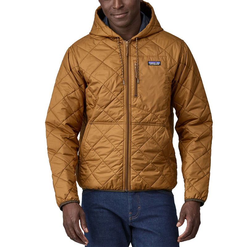 Load image into Gallery viewer, Patagonia Diamond Quilted Bomber Hooded Zip Jacket
