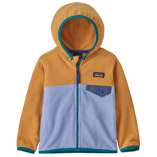 Patagonia Baby Micro D Snap-T Fleece Hooded Zip Jacket