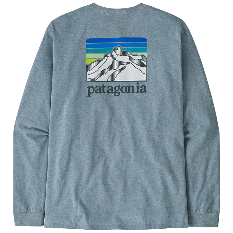 Load image into Gallery viewer, Patagonia Line Logo Ridge Long Sleeve Responsibili-Tee T-Shirt
