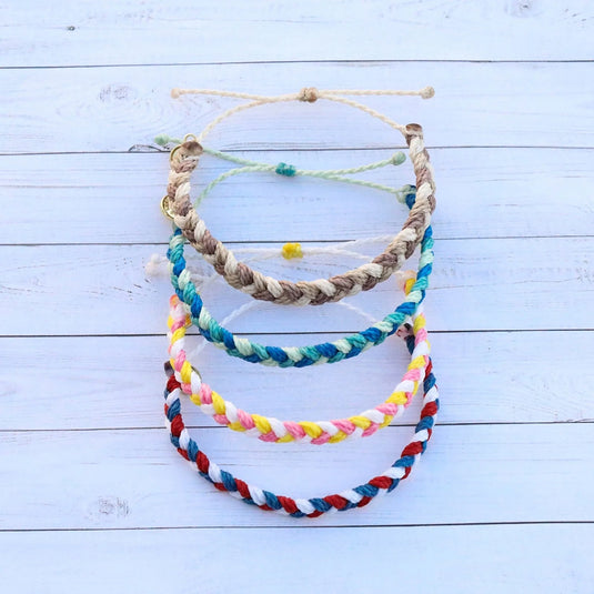 Pura Vida Multi Braided Bracelet