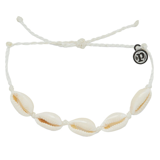 Pura Vida Knotted Cowries Bracelet