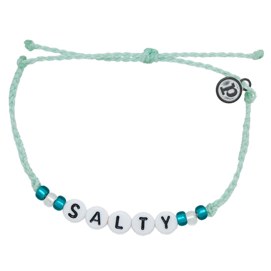 Pura Vida Salty Alphabet Bracelet