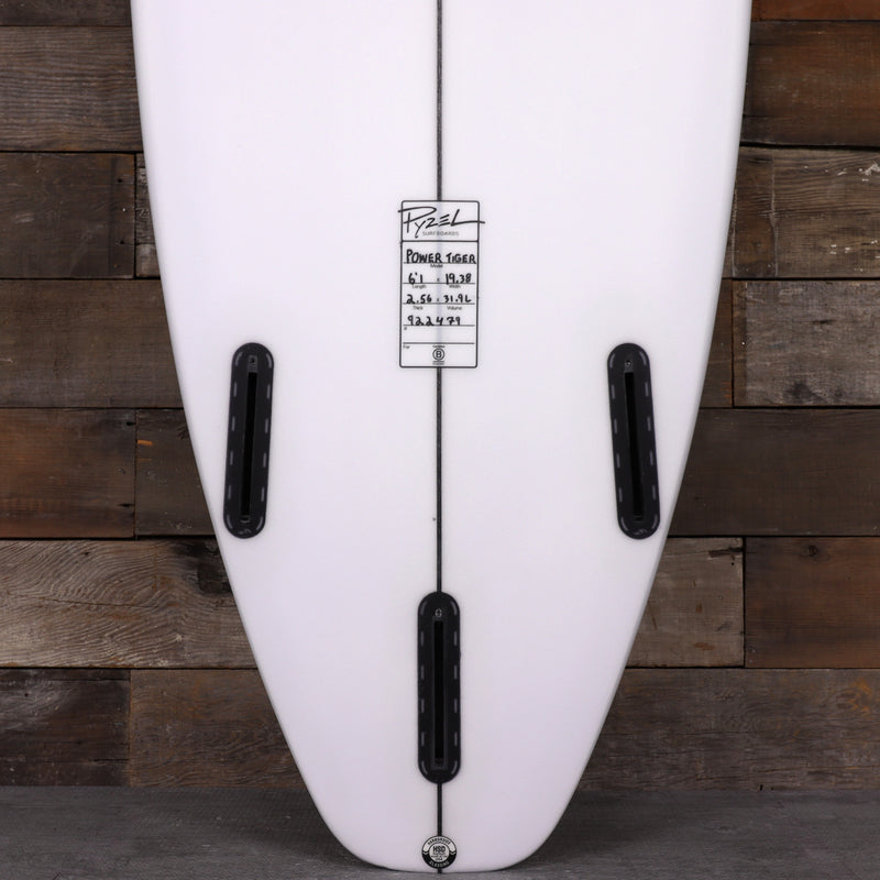 Load image into Gallery viewer, Pyzel Power Tiger 6&#39;1 x 19 ⅜ x 2 9/16 Surfboard
