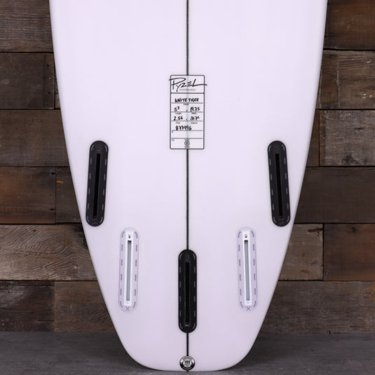 Pyzel White Tiger 5'7 x 19 ¾ x 2 9/16 Surfboard