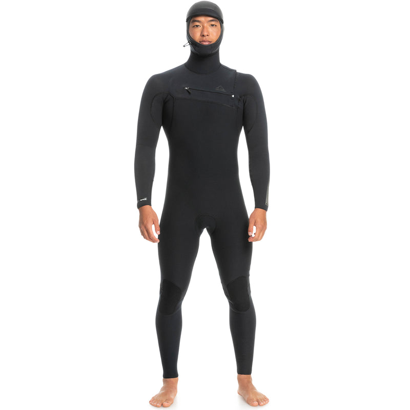 Load image into Gallery viewer, Quiksilver Highline 5/4/3 Hooded Chest Zip Wetsuit
