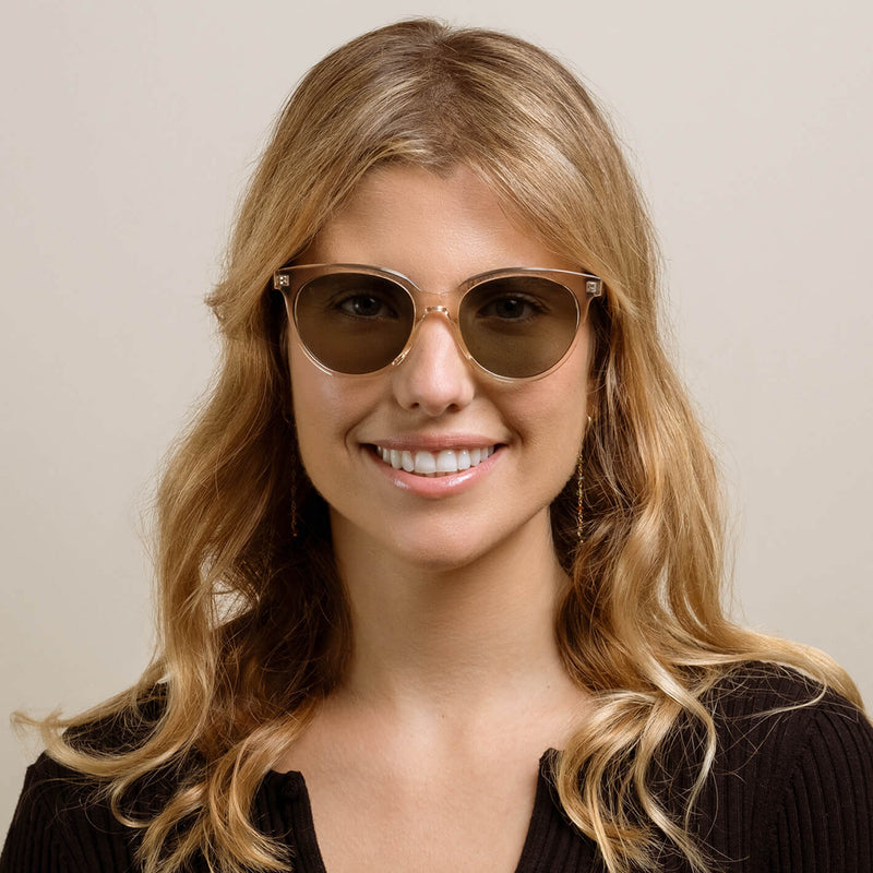 Load image into Gallery viewer, RAEN Lily Sunglasses - Ginger/Pewter Mirror
