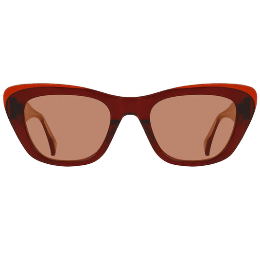 RAEN Kimma Sunglasses - Cranberry/Spritz