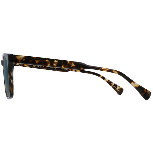 RAEN Pierce Polarized Sunglasses - Brindle Tortoise/Green