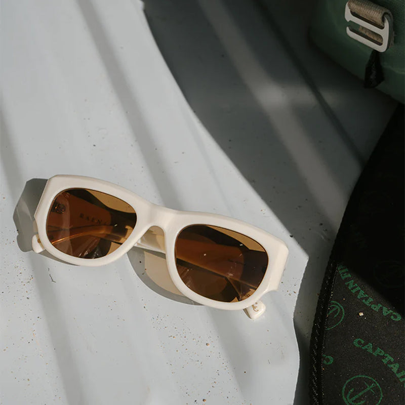 Load image into Gallery viewer, RAEN Lonso Sunglasses - New Blonde/Vibrant Brown
