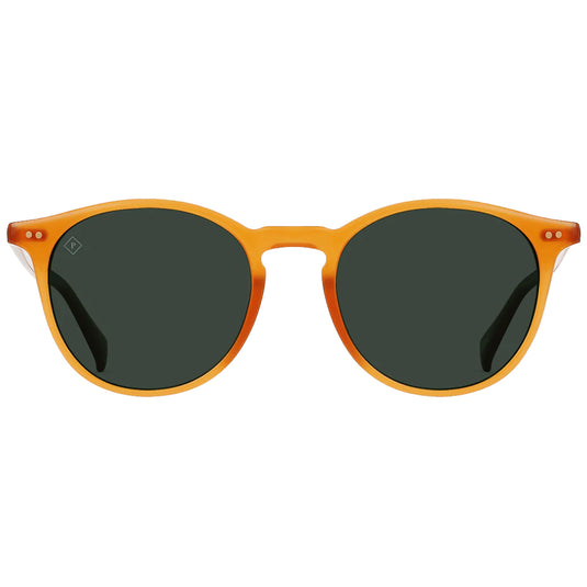 RAEN Basq Polarized Sunglasses - Honey/Green