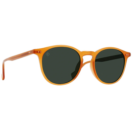 RAEN Basq Polarized Sunglasses - Honey/Green