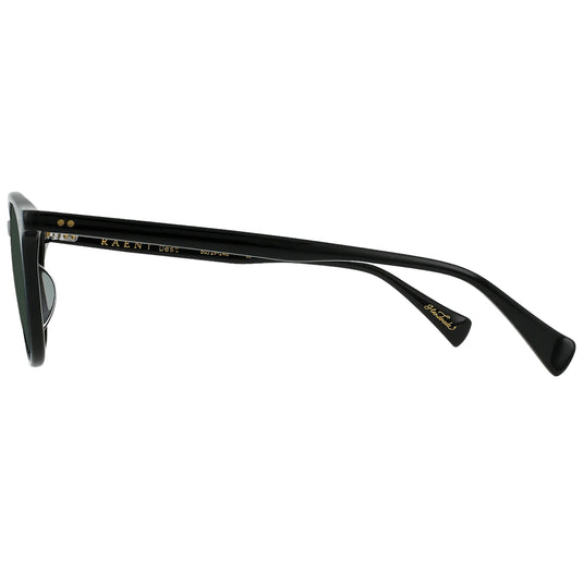 RAEN Basq Polarized Sunglasses - Recycled Black/Green