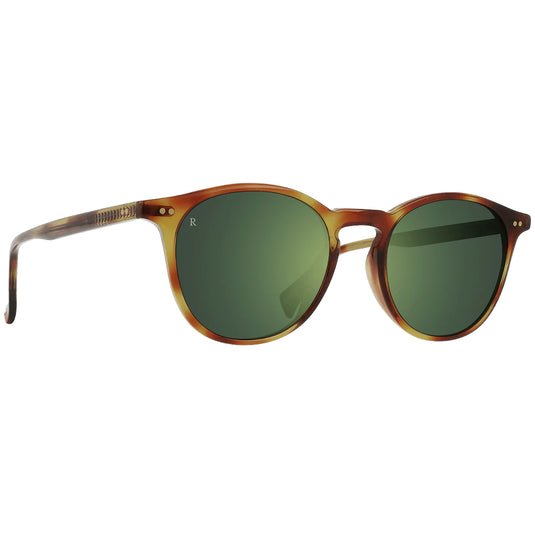 RAEN Basq Sunglasses - Moab Tortoise/Green