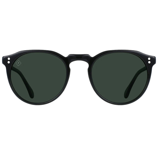 RAEN Remmy Polarized Sunglasses - Recycled Black/Green