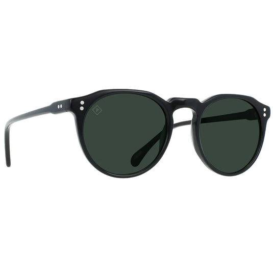 RAEN Remmy Polarized Sunglasses - Recycled Black/Green