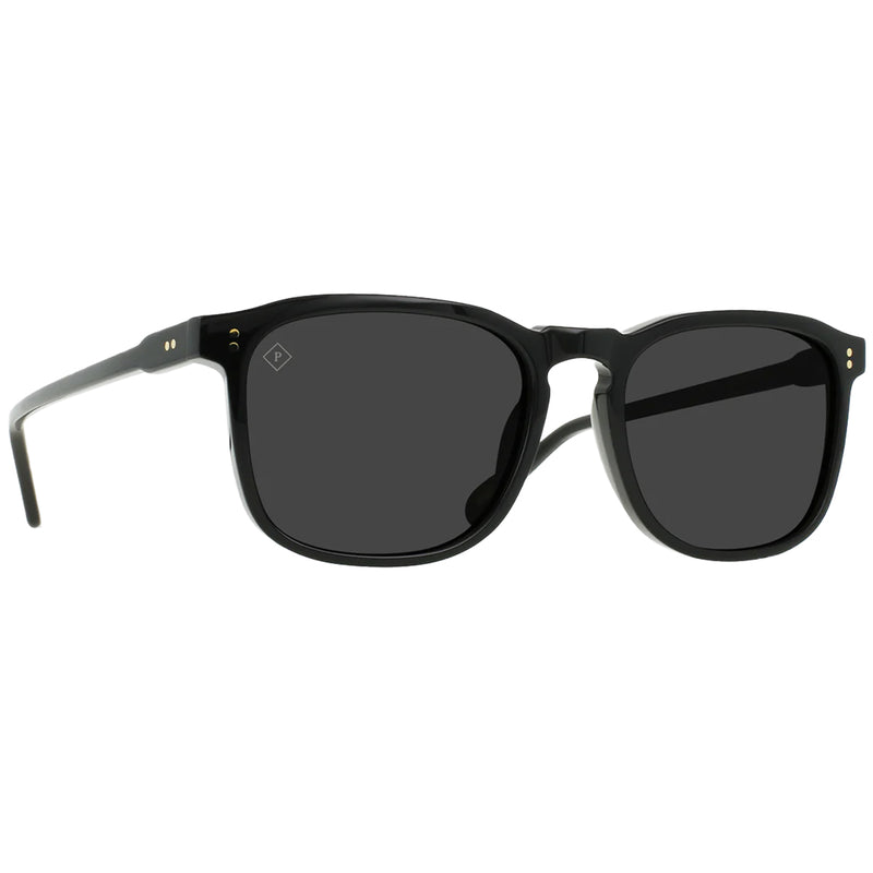 Load image into Gallery viewer, RAEN Wiley Polarized Sunglasses - Recycled Black/Smoke
