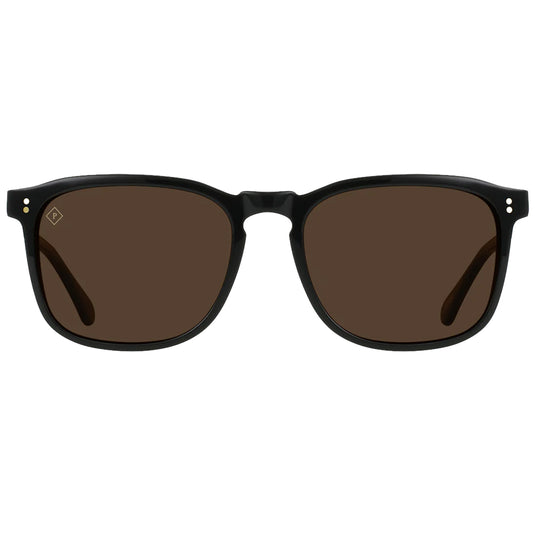 RAEN Wiley Polarized Sunglasses - Recycled Black/Vibrant Brown