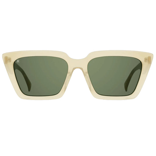 RAEN Keera Sunglasses - Villa/Emerald Green Mirror