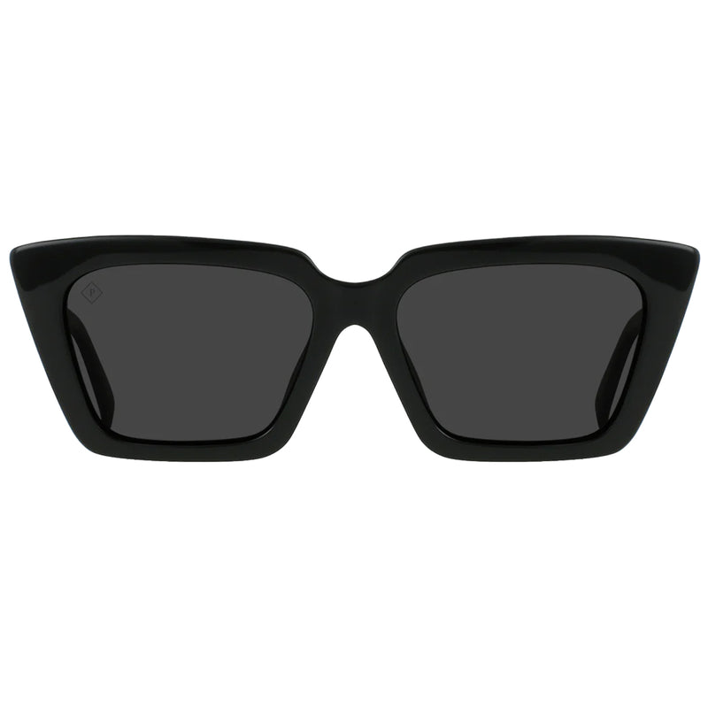 Load image into Gallery viewer, RAEN Keera Polarized Sunglasses - Recycled Black/Smoke
