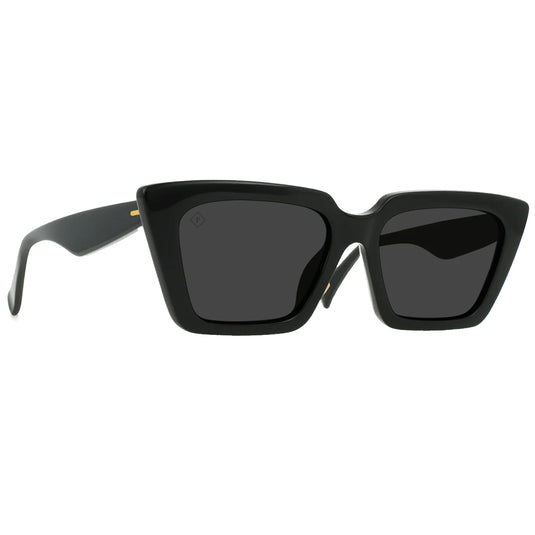 RAEN Keera Polarized Sunglasses - Recycled Black/Smoke