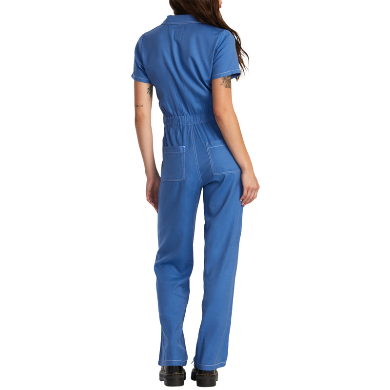 Load image into Gallery viewer, RVCA Women&#39;s Spring Shift Workwear Jumpsuit
