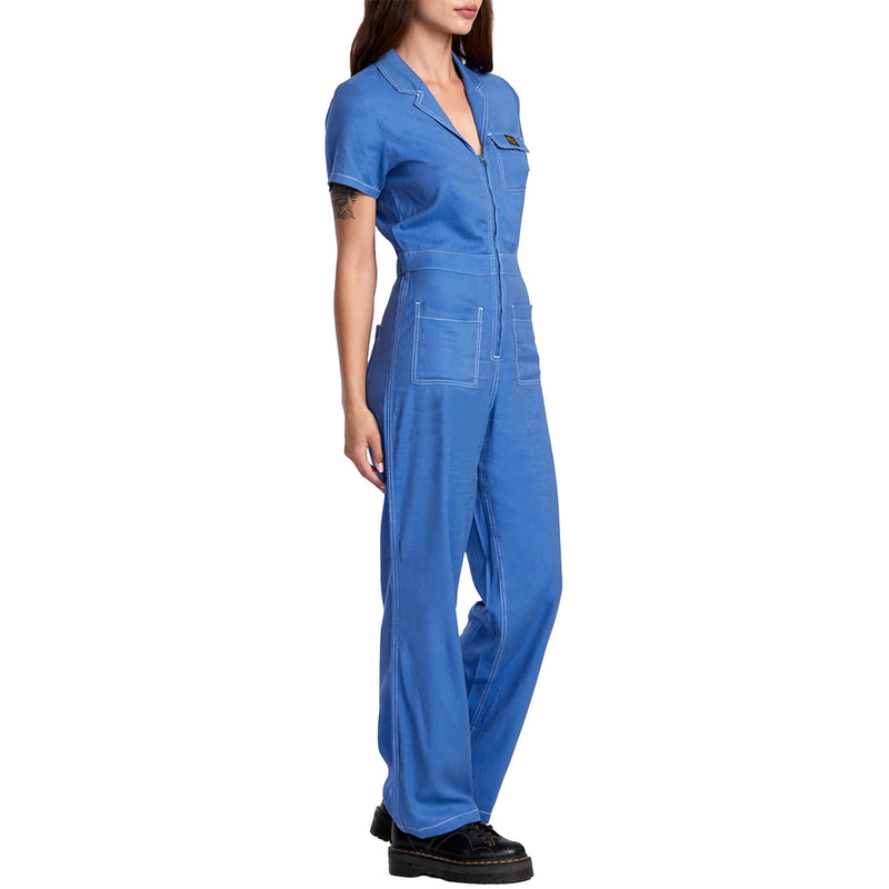 Load image into Gallery viewer, RVCA Women&#39;s Spring Shift Workwear Jumpsuit
