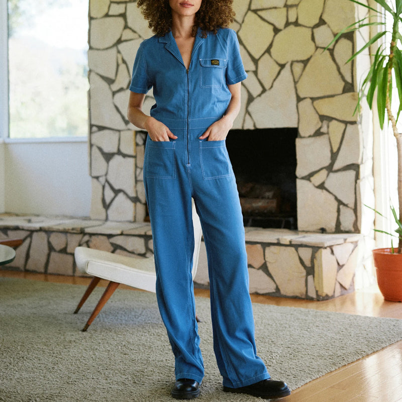 Load image into Gallery viewer, RVCA Women&#39;s Spring Shift Workwear Jumpsuit
