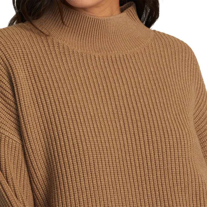 Load image into Gallery viewer, RVCA Women&#39;s Dream Cycle Turtleneck Sweater
