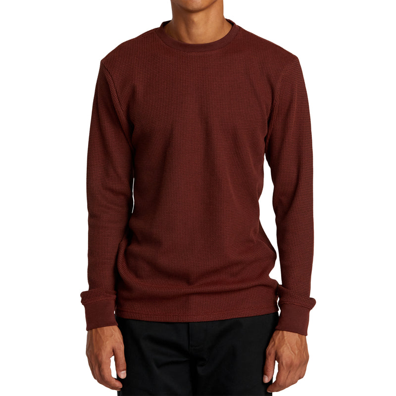 Load image into Gallery viewer, RVCA Day Shift Thermal Long Sleeve Shirt
