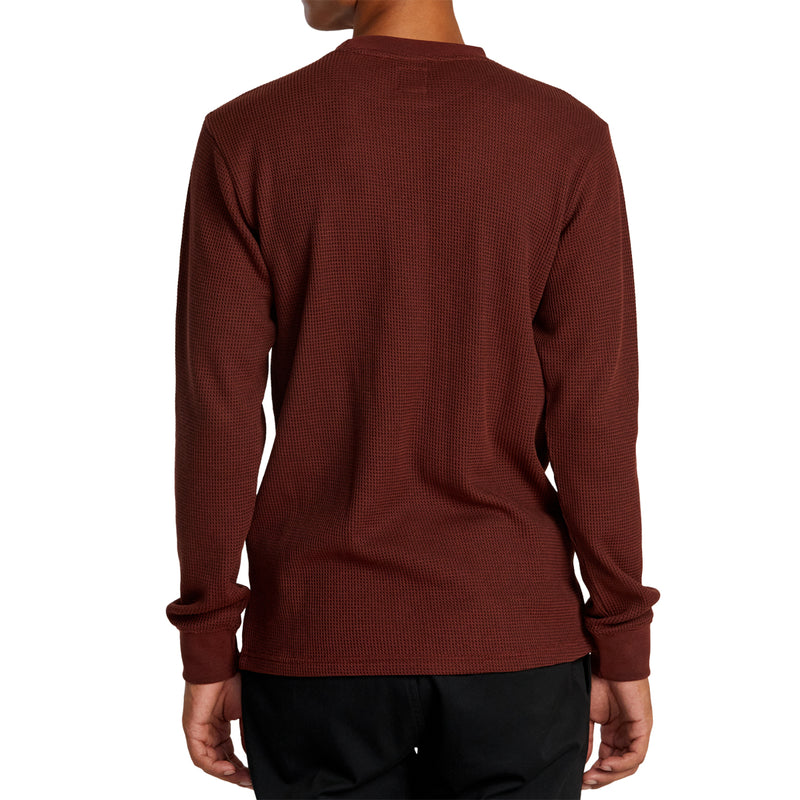 Load image into Gallery viewer, RVCA Day Shift Thermal Long Sleeve Shirt
