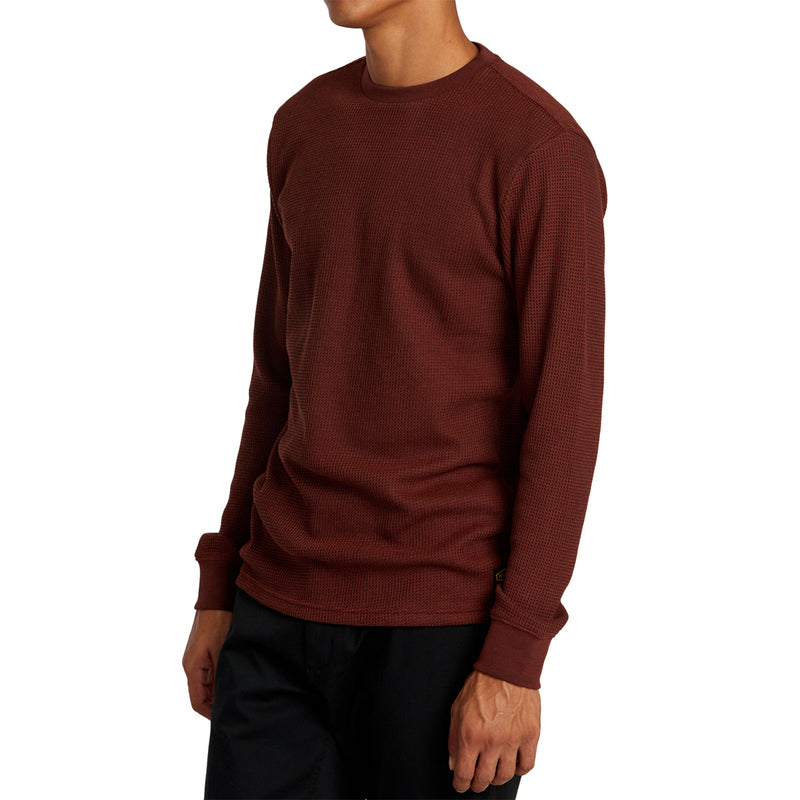 Load image into Gallery viewer, RVCA Day Shift Thermal Long Sleeve Shirt
