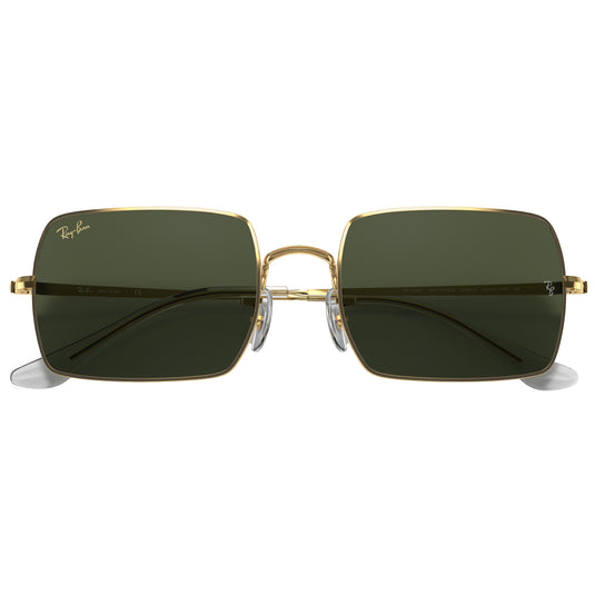 Ray-Ban Rectangle 1969 Sunglasses - Polished Gold/Green