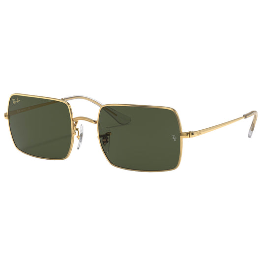 Ray-Ban Rectangle 1969 Sunglasses - Polished Gold/Green