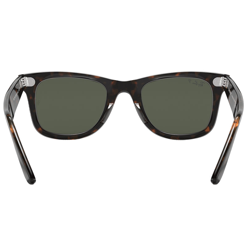 Load image into Gallery viewer, Ray-Ban Original Wayfarer Classic Polarized Sunglasses - Polished Tortoise/Green
