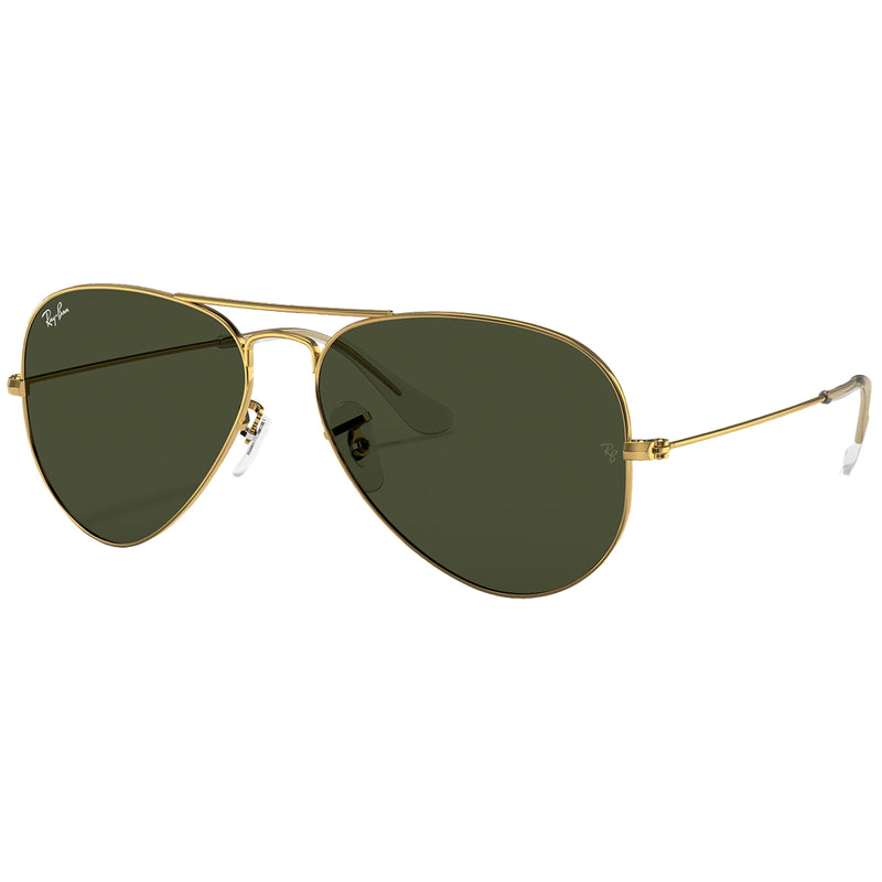 Load image into Gallery viewer, Ray-Ban Aviator Classic Sunglasses - Polished Gold/Green
