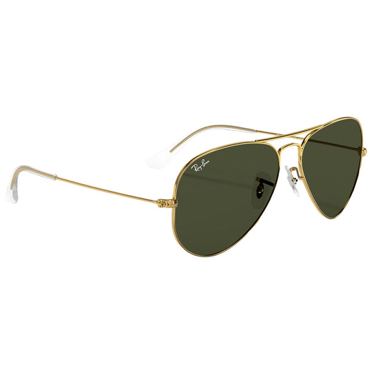 Ray-Ban Aviator Classic Sunglasses - Polished Gold/Green