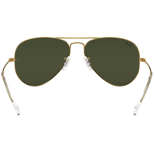 Ray-Ban Aviator Classic Sunglasses - Polished Gold/Green