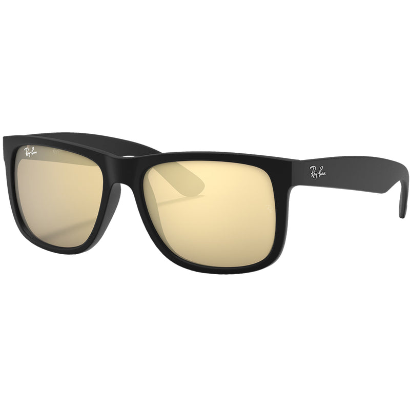 Load image into Gallery viewer, Ray-Ban Justin Color Mix Mirror Sunglasses - Matte Black/Gold
