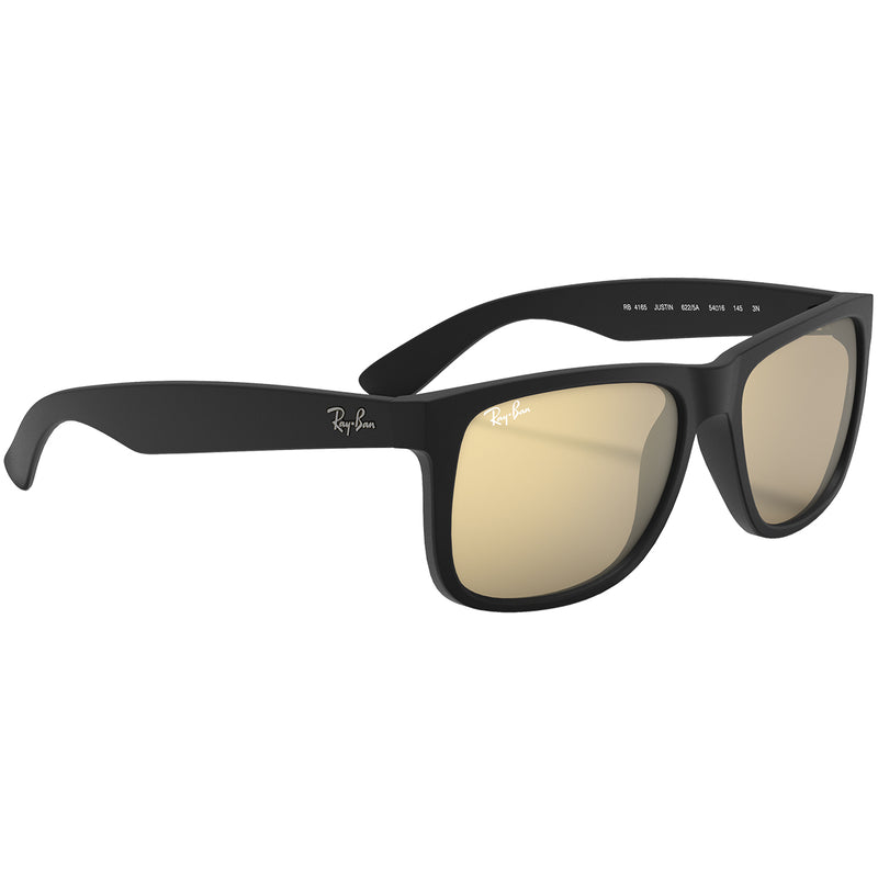 Load image into Gallery viewer, Ray-Ban Justin Color Mix Mirror Sunglasses - Matte Black/Gold
