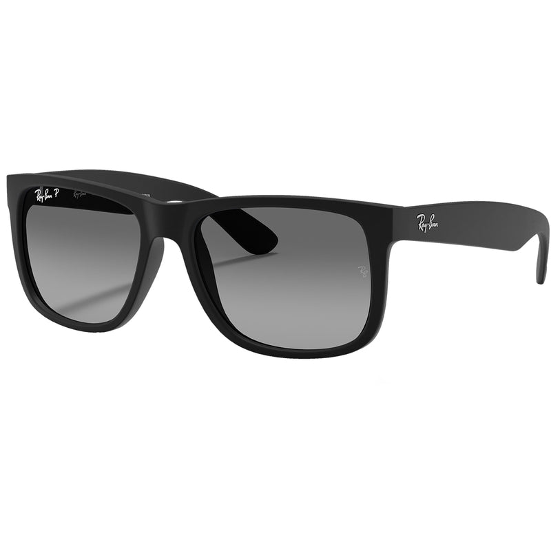 Load image into Gallery viewer, Ray-Ban Justin Classic Polarized Sunglasses - Matte Black/Grey
